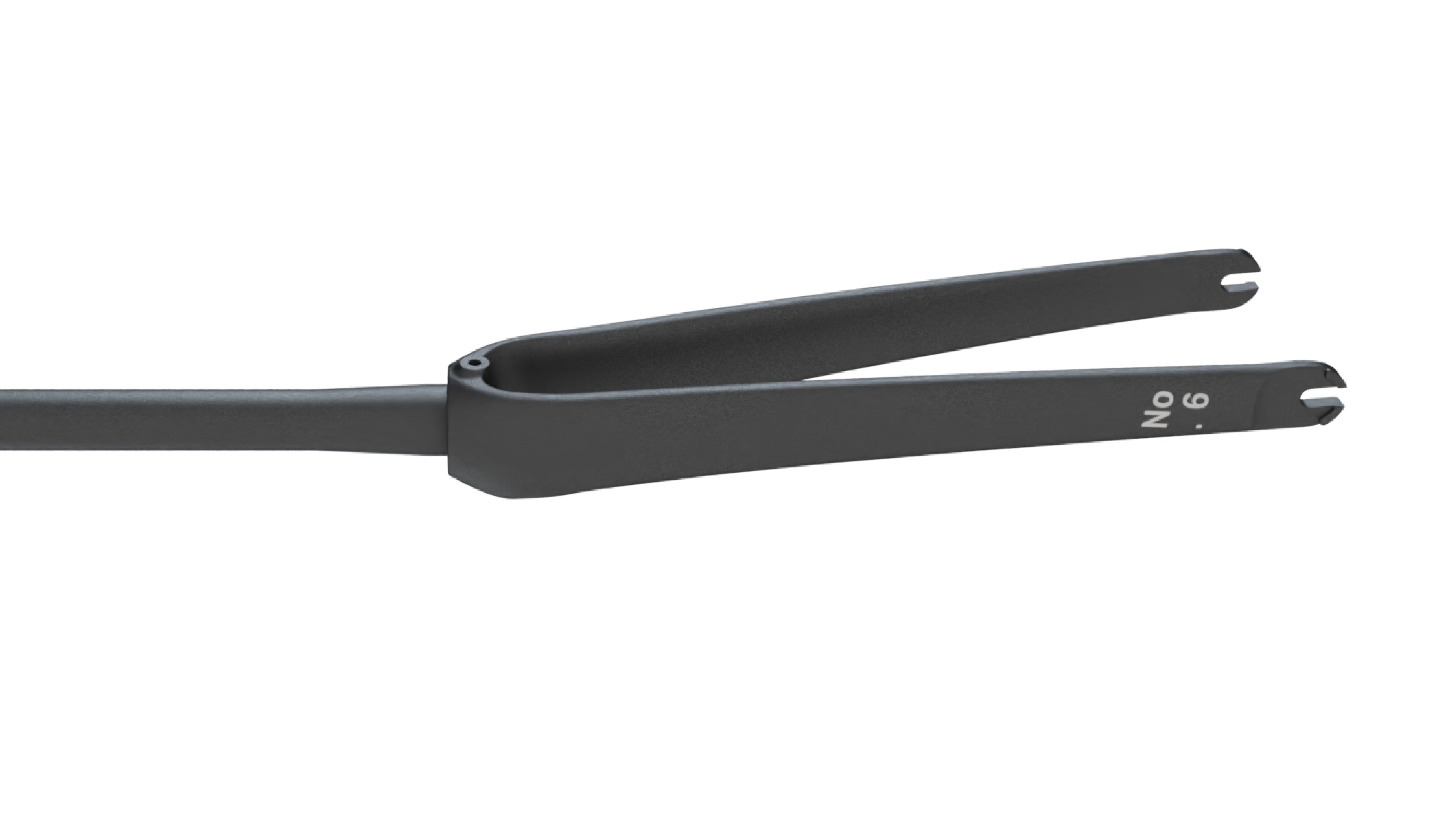 Road bike fork, Rim/Disc兼用、新品 Road Rim Brake Fork – No. 6 Composites